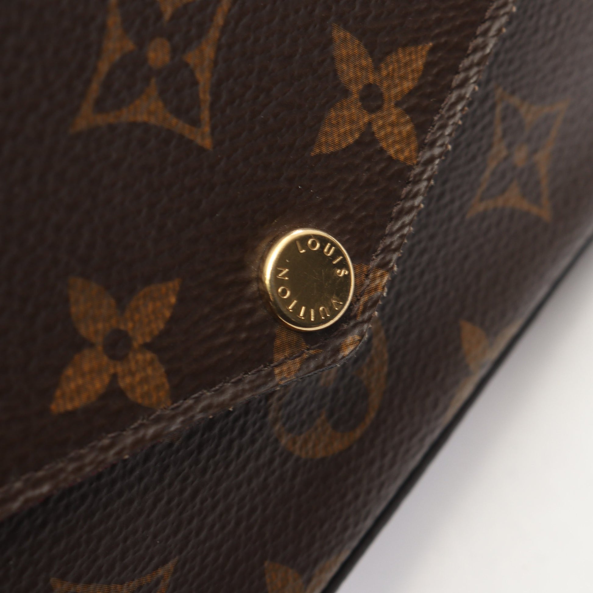 ポシェット フェリシー モノグラム フューシャ チェーンウォレット PVC レザー ブラウン ルイヴィトン バッグ LOUIS VUITTON