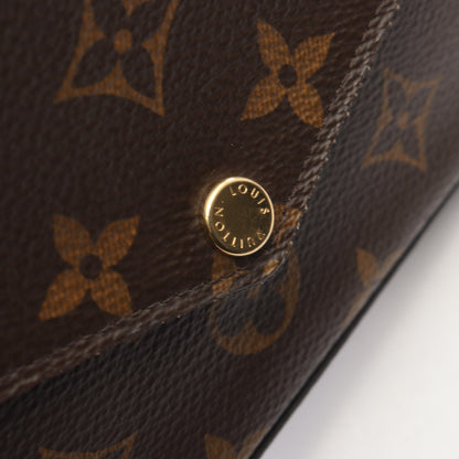 ポシェット フェリシー モノグラム フューシャ チェーンウォレット PVC レザー ブラウン ルイヴィトン バッグ LOUIS VUITTON