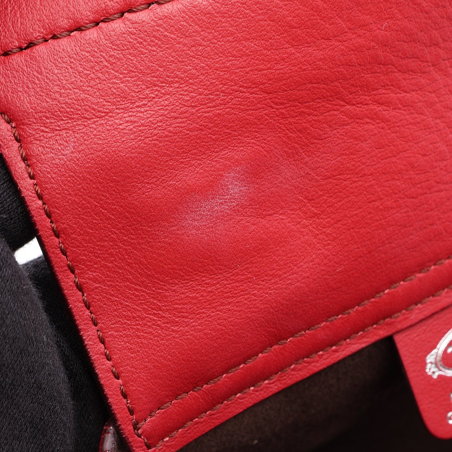 WAVE BAG ウェーブバッグ ミニ 2WAY ハンドバッグ レザー レッド トッズ