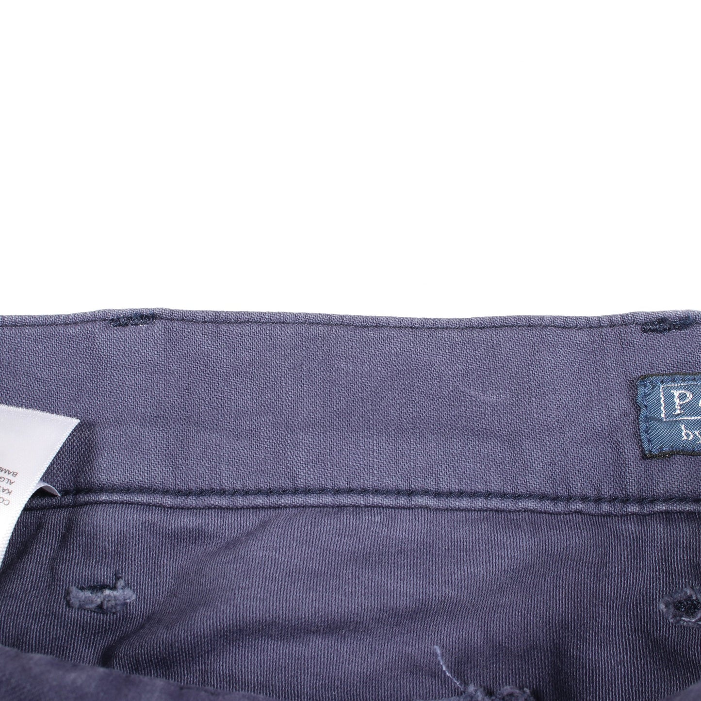 The Ricky Wide Leg Crop Pant ヴィンテージ加工 ワイドパンツ コットン パープル ポロラルフローレン