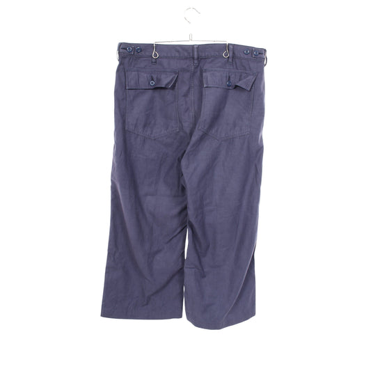 The Ricky Wide Leg Crop Pant ヴィンテージ加工 ワイドパンツ コットン パープル ポロラルフローレン ボトムス Polo Ralph Lauren