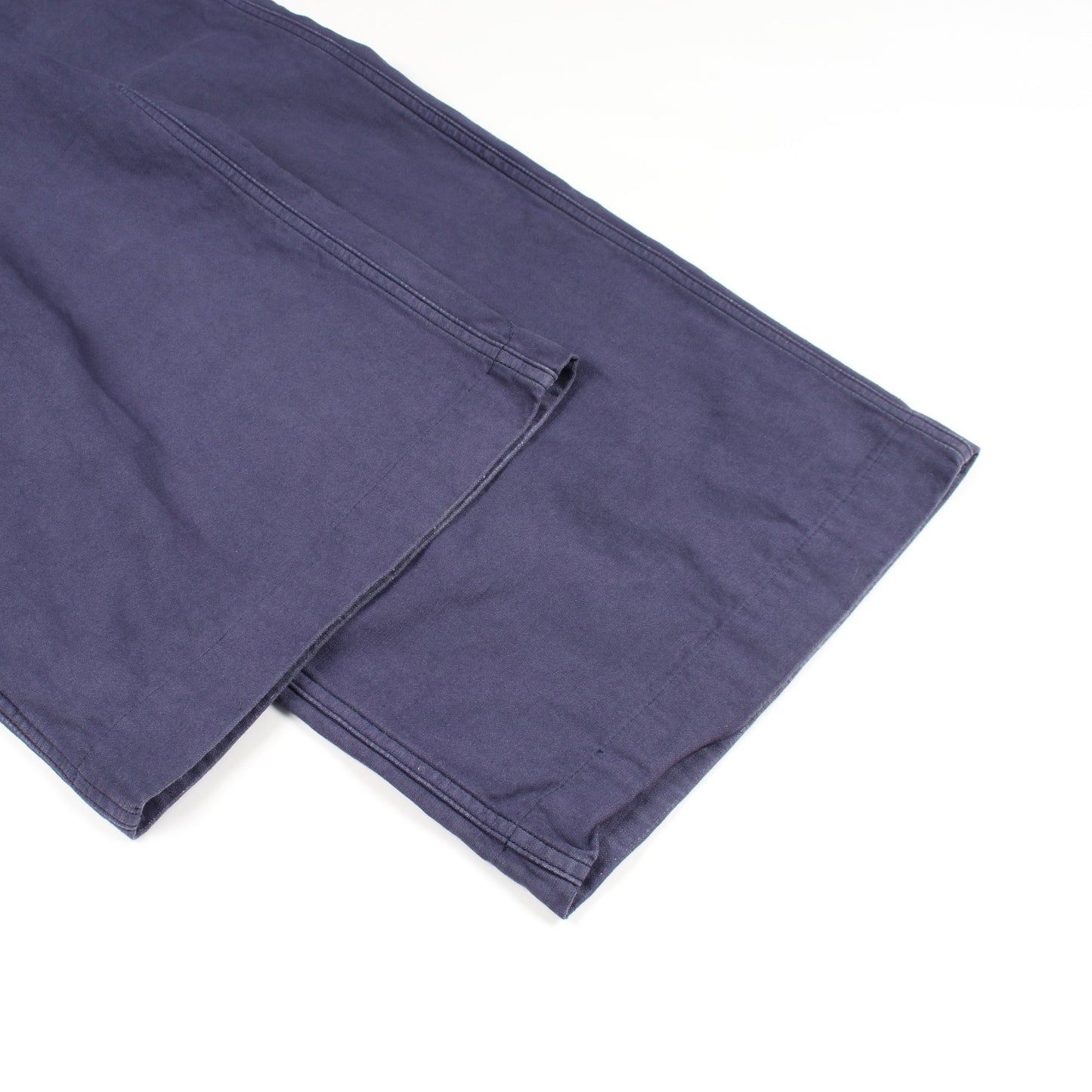 The Ricky Wide Leg Crop Pant ヴィンテージ加工 ワイドパンツ コットン パープル ポロラルフローレン