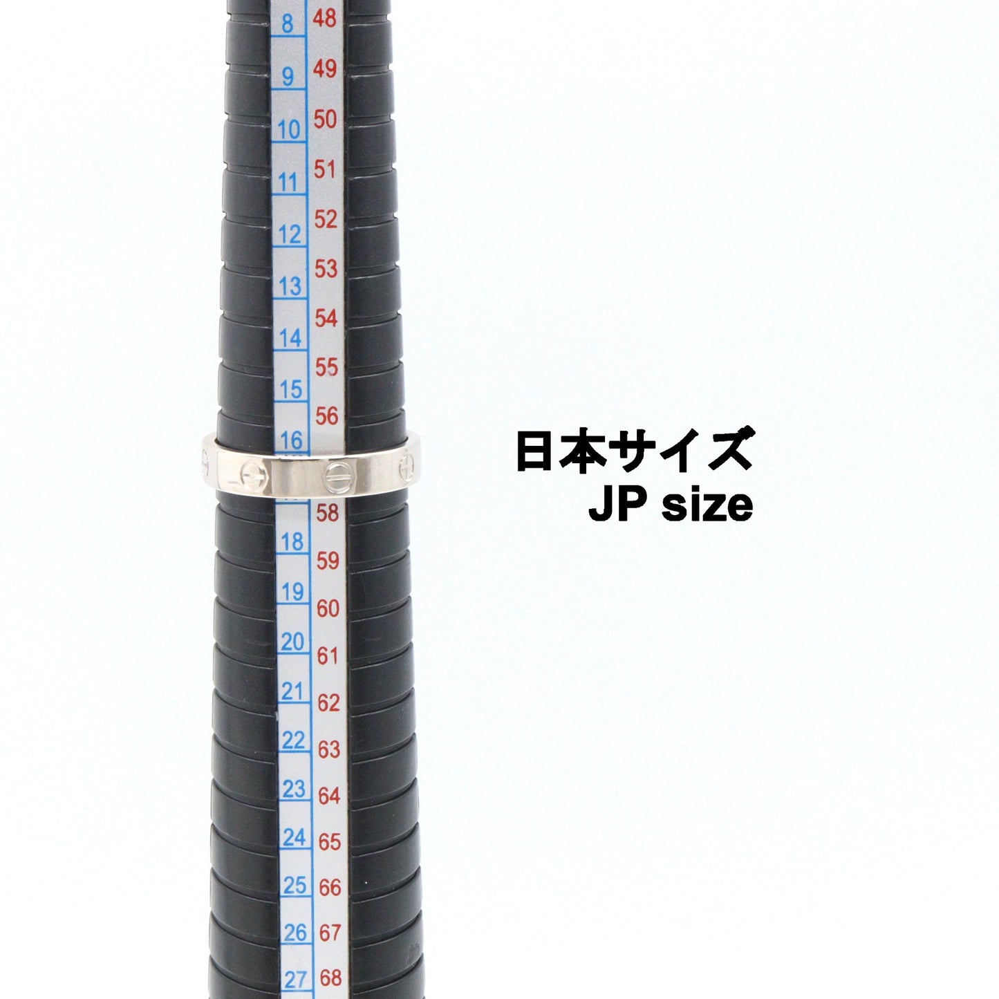 ミニラブリング リング 指輪 K18WG ホワイトゴールド カルティエ
