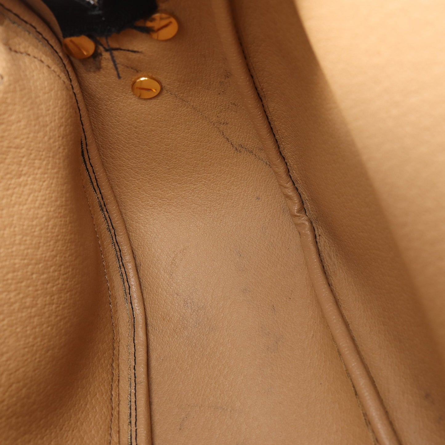 トロッター ショルダーバッグ PVC レザー ブラック クリスチャンディオール バッグ Christian Dior