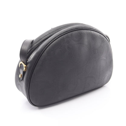 トロッター ショルダーバッグ PVC レザー ブラック クリスチャンディオール バッグ Christian Dior