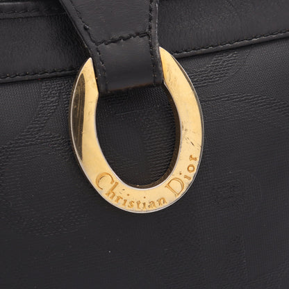 トロッター ショルダーバッグ PVC レザー ブラック クリスチャンディオール バッグ Christian Dior