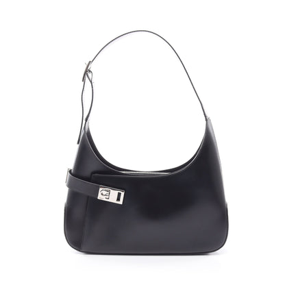ガンチーニ ワンショルダーバッグ レザー ブラック サルヴァトーレフェラガモ バッグ Salvatore Ferragamo