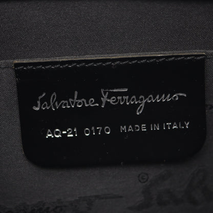 ガンチーニ ワンショルダーバッグ レザー ブラック サルヴァトーレフェラガモ バッグ Salvatore Ferragamo