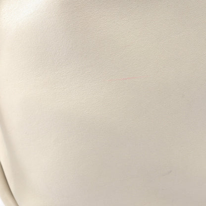 TEDDY テディ ポーチ付き 巾着 チェーンショルダーバッグ レザー アイボリー サンローランパリ バッグ SAINT LAURENT PARIS