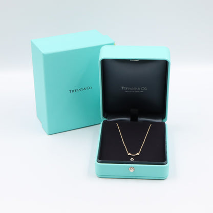 Tスマイル ミニ ダイヤ ネックレス ネックレス K18YG ダイヤモンド イエローゴールド クリア ティファニー アクセサリー TIFFANY & Co.