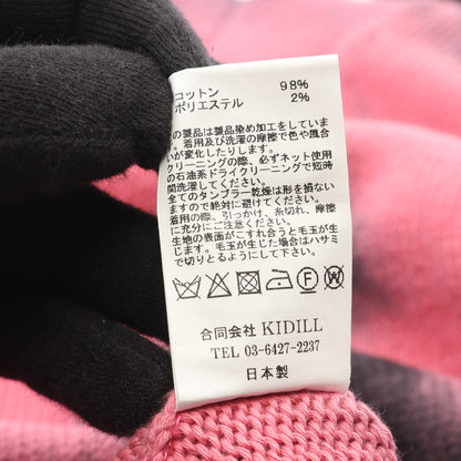 KIDILL × rurumu タイダイ ベスト コットン ピンク ブラック キディル