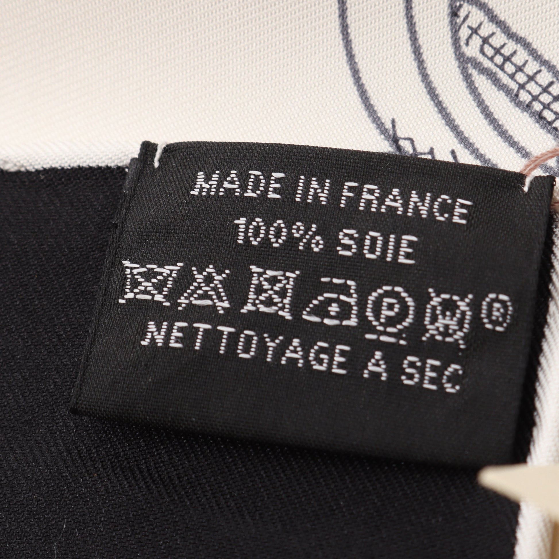 カレ90 L'Instruction du Roy スカーフ シルク ブラック マルチカラー エルメス 財布・小物 HERMES