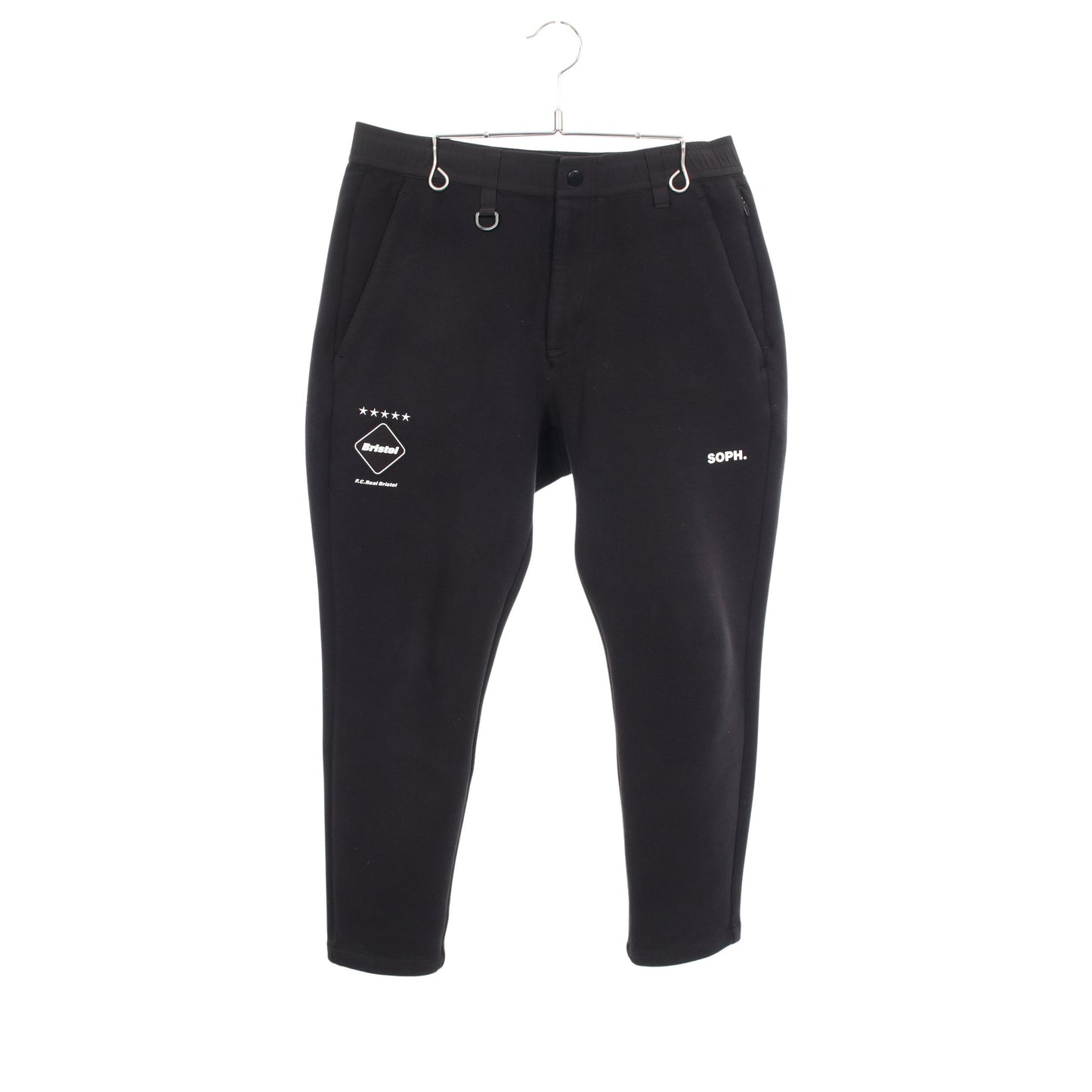 TECH KNIT PANTS スウェットパンツ コットン ブラック エフシーレアルブリストル