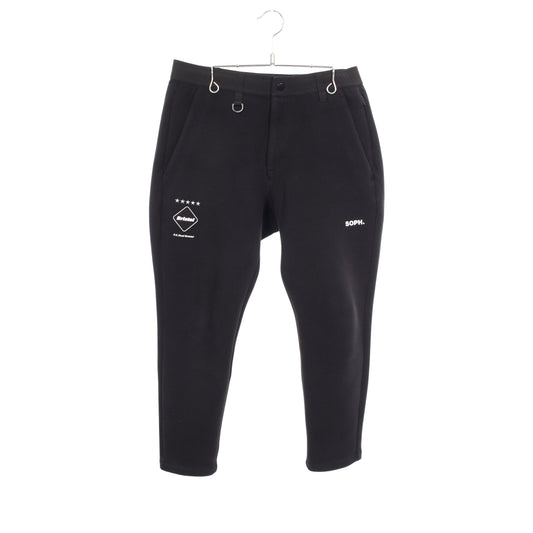 TECH KNIT PANTS スウェットパンツ コットン ブラック エフシーレアルブリストル ボトムス F.C.Real Bristol