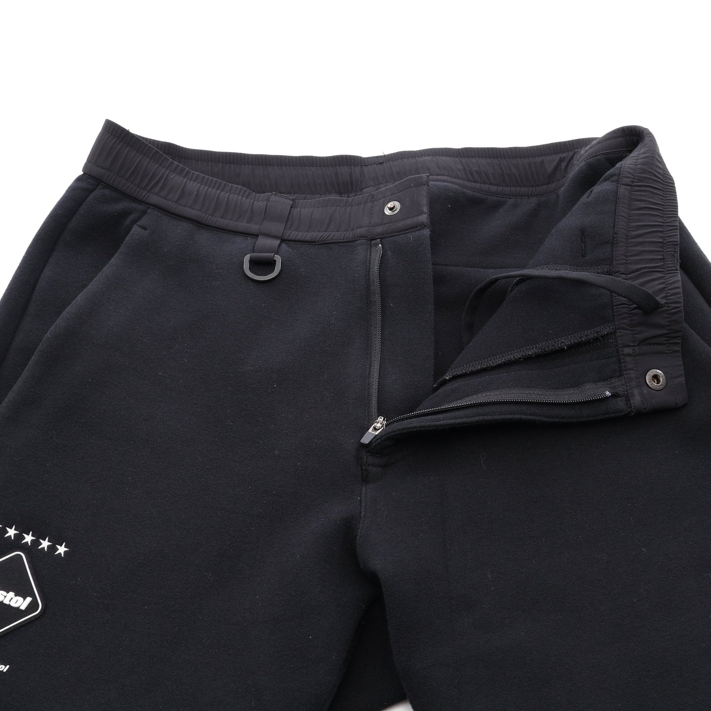 TECH KNIT PANTS スウェットパンツ コットン ブラック エフシーレアルブリストル
