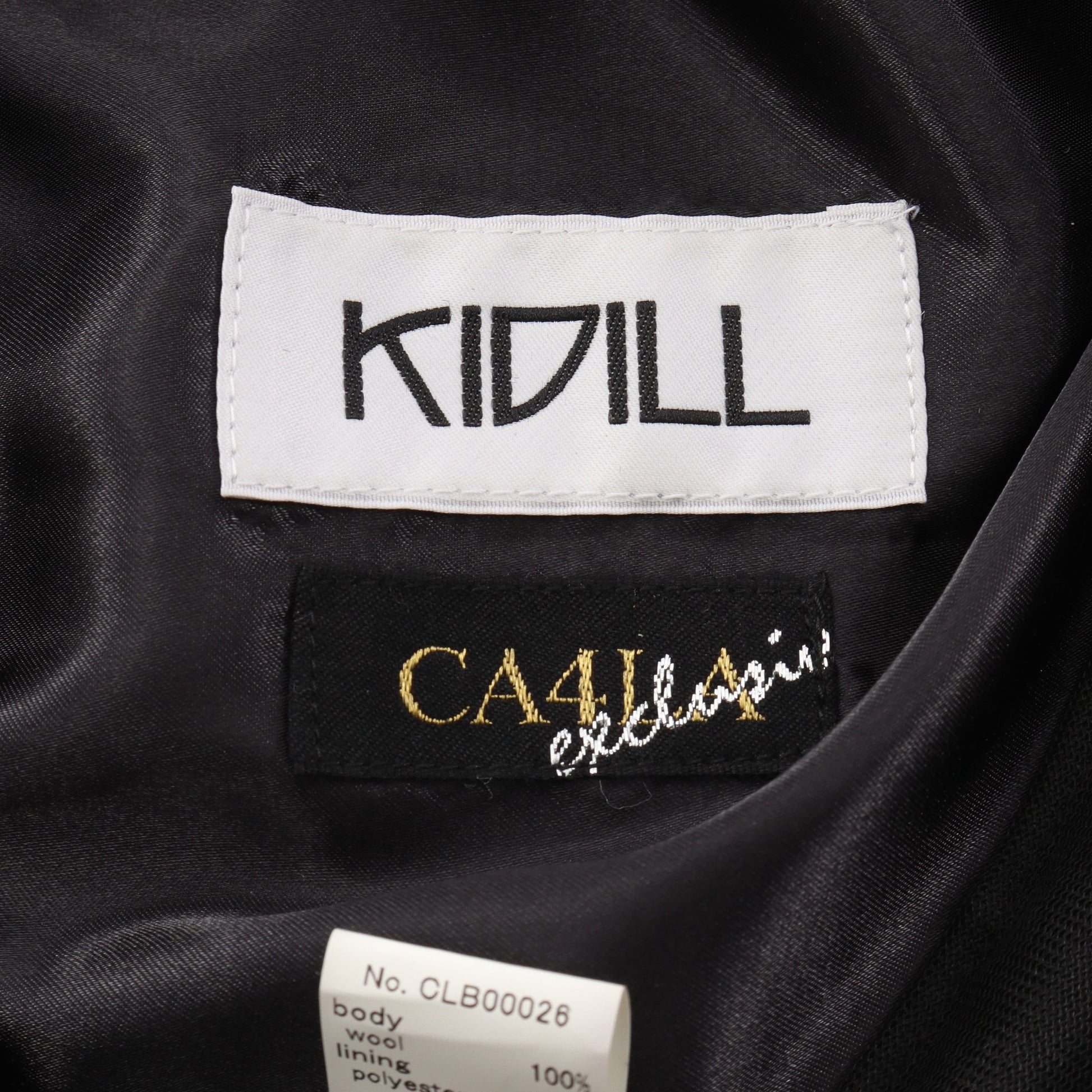 KIDILL × CA4LA ベレー帽 帽子 ウール ブラック キディル 財布・小物 KIDILL