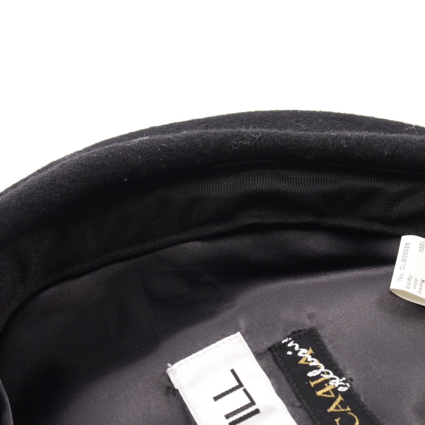 KIDILL × CA4LA ベレー帽 帽子 ウール ブラック キディル 財布・小物 KIDILL