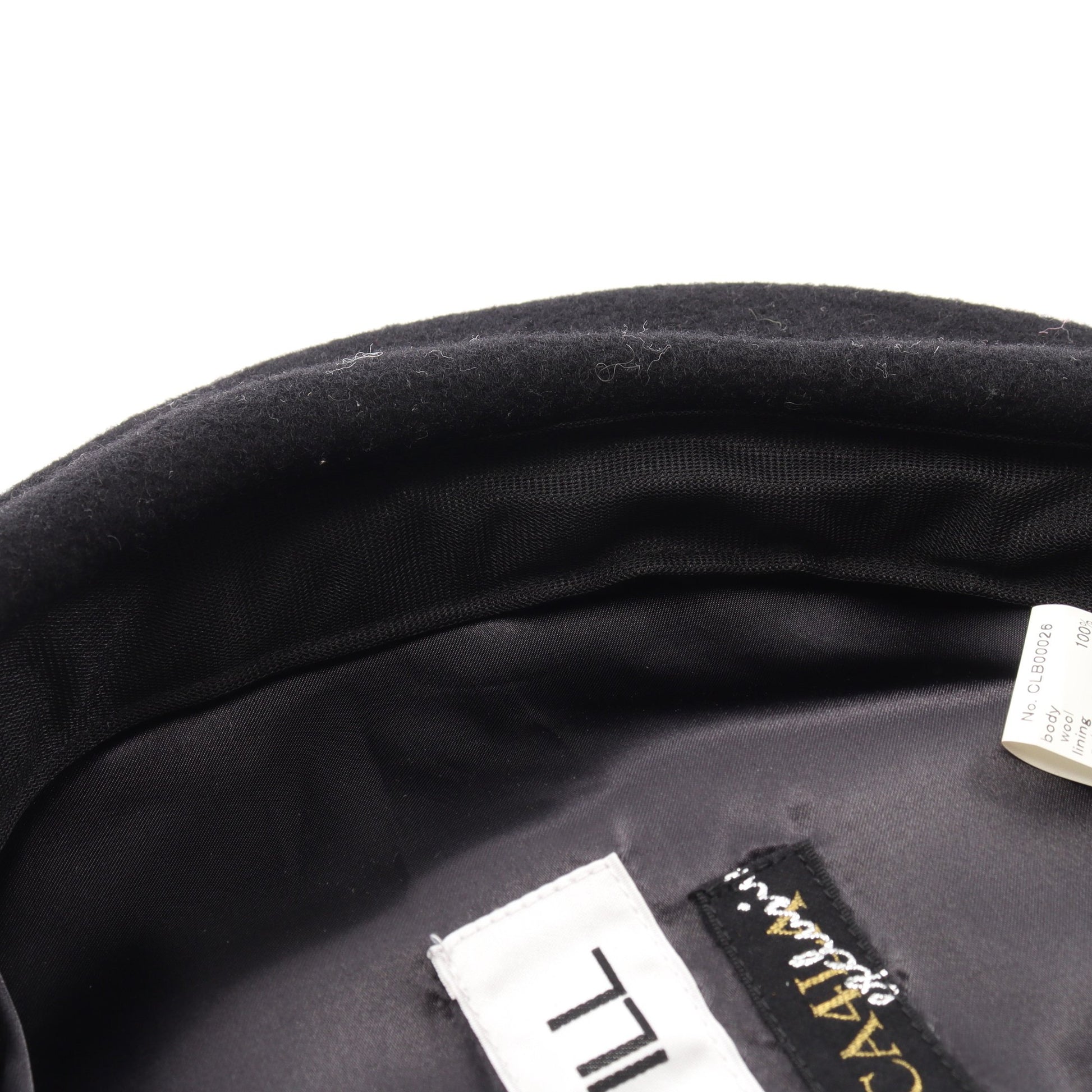 KIDILL × CA4LA ベレー帽 帽子 ウール ブラック キディル 財布・小物 KIDILL