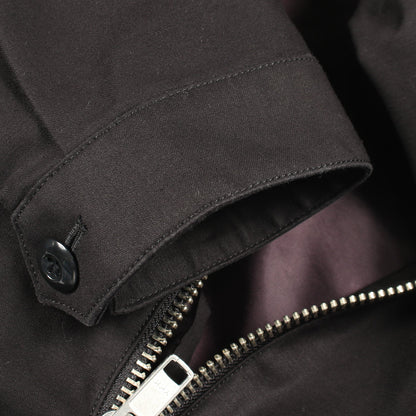 Japanese Chic Vietnam Jacket 刺繍 ジャケット コットン ブラック キディル
