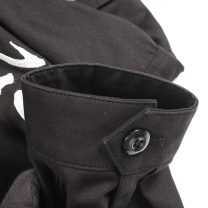 Japanese Chic Vietnam Jacket 刺繍 ジャケット コットン ブラック キディル