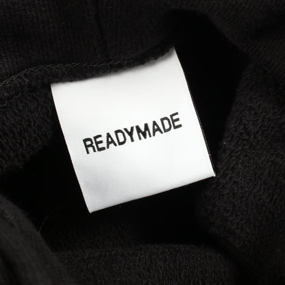 プリント プルオーバーパーカー コットン ブラック レディメイド トップス READYMADE