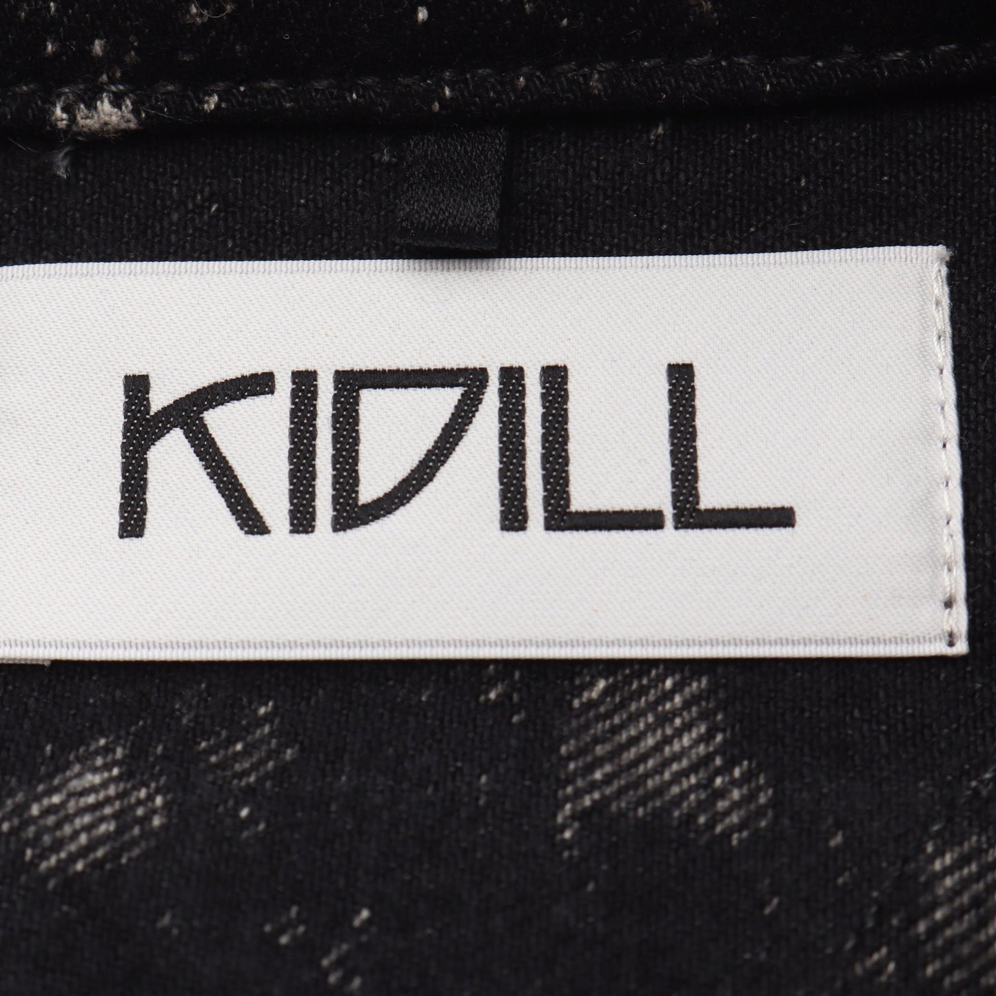 Anarchy Denim Jacket デニムジャケット コットン ブラック ホワイト キディル
