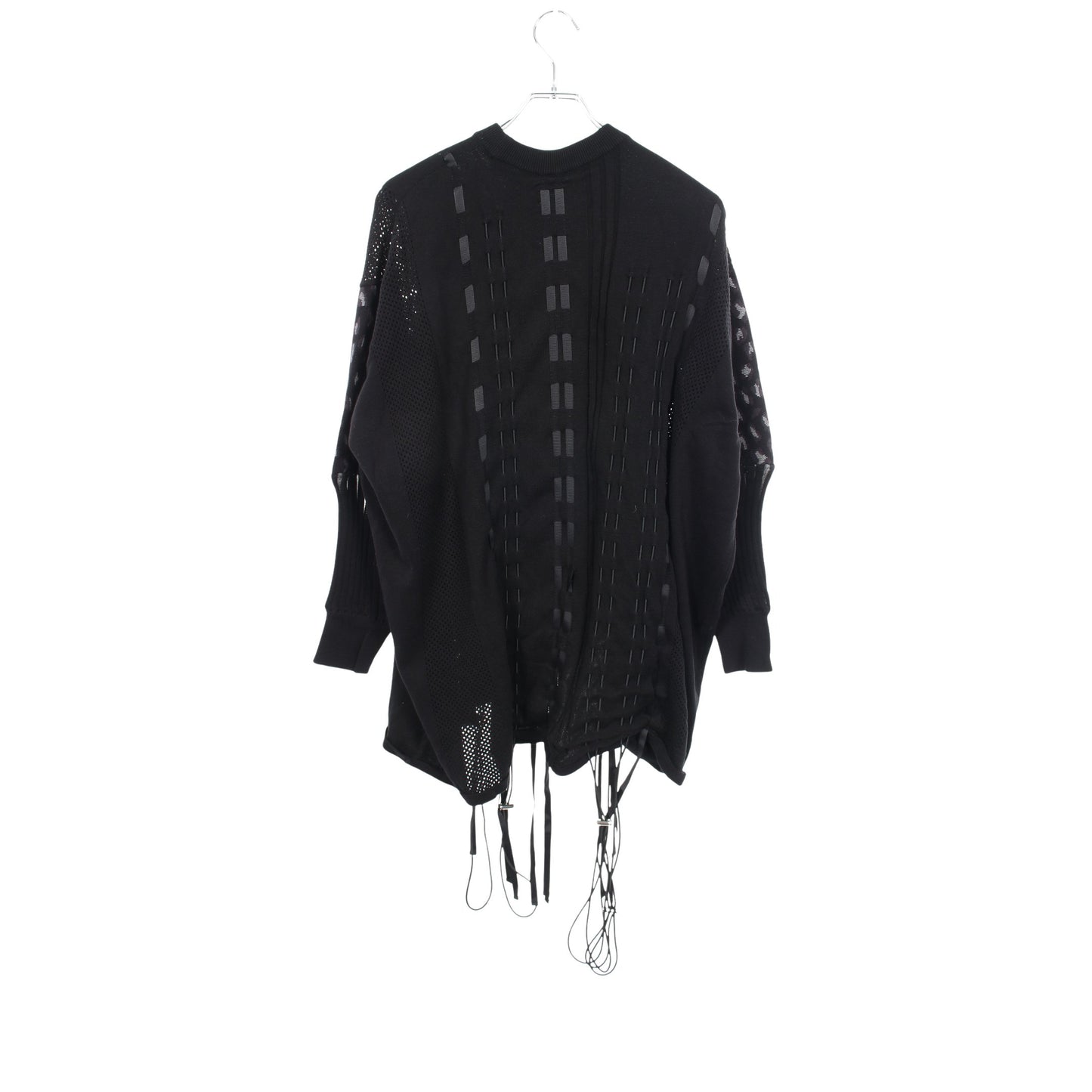 KIDILL × rurumu Drawcord Knit Pullover ニット コットン ブラック キディル