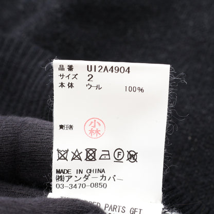 セーター ニット ウール ブラック アンダーカバイズム
