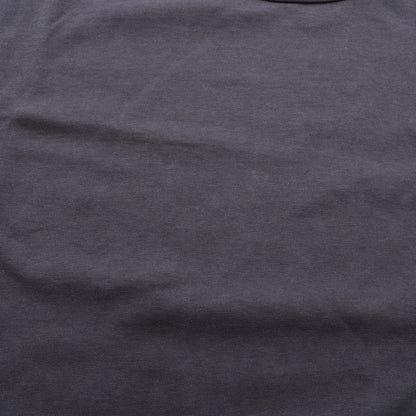 ロゴ刺繍 モックネック 半袖Tシャツ コットン ブラック ヘロンプレストン