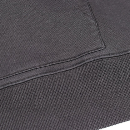 ロゴ刺繍 プルオーバーパーカー コットン ブラック アミアレクサンドルマテュッシ