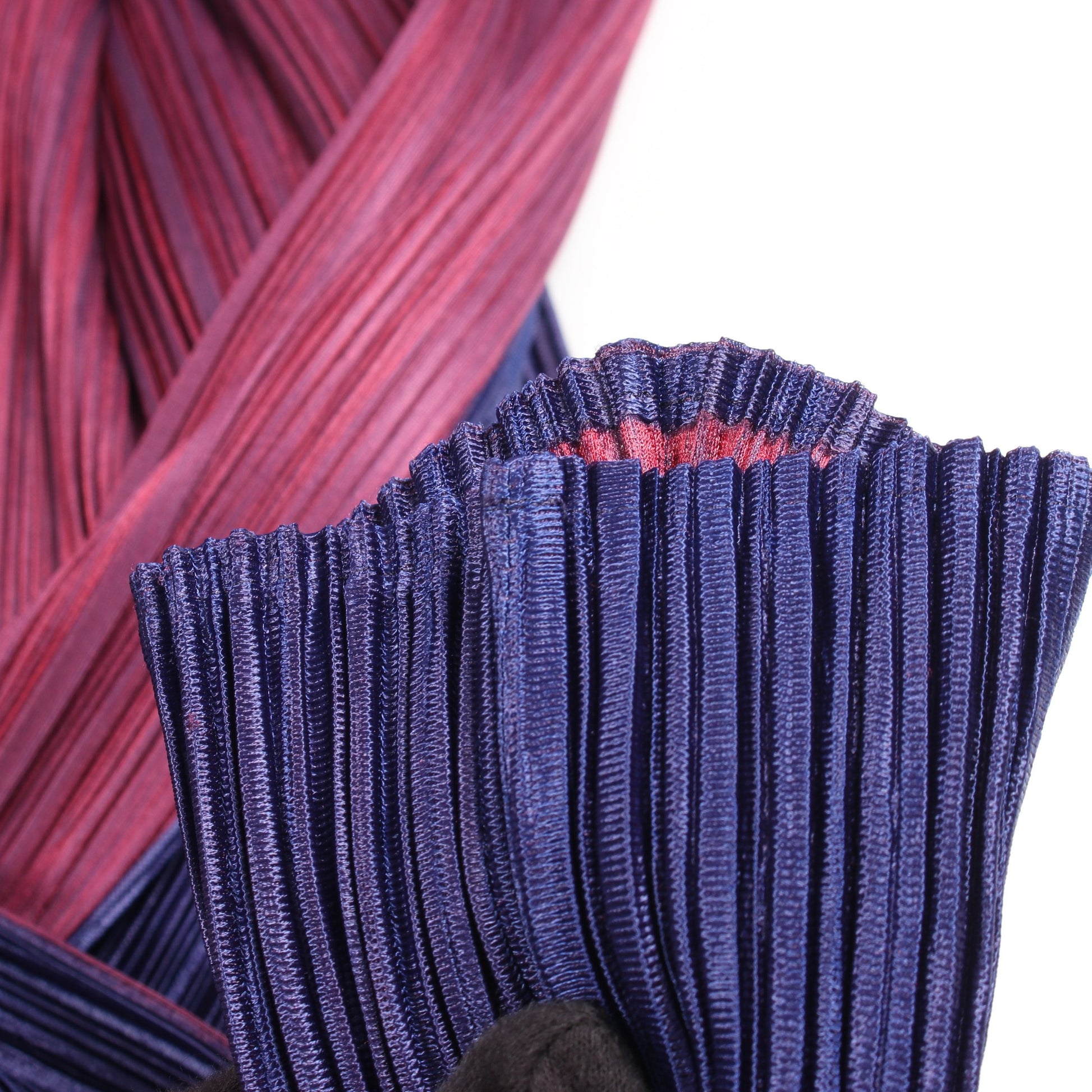 プリーツ カーディガン ネイビー パープル プリーツプリーズ トップス PLEATS PLEASE