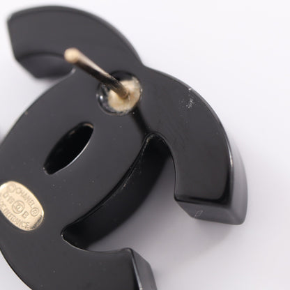 ココマーク ピアス ラインストーン ブラック D19B シャネル アクセサリー CHANEL
