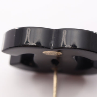 ココマーク ピアス ラインストーン ブラック D19B シャネル アクセサリー CHANEL