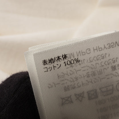 エンブロイダード ビーズコットン 半袖Tシャツ コットン ホワイト ルイヴィトン
