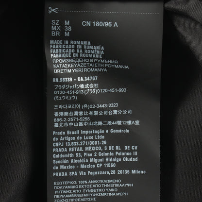 Re-Nylon 半袖 シャツ ナイロン ブラック プラダ トップス PRADA