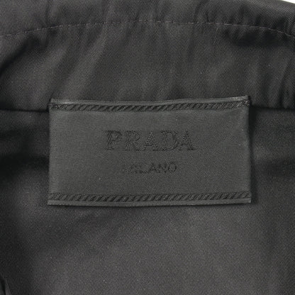 Re-Nylon 半袖 シャツ ナイロン ブラック プラダ トップス PRADA