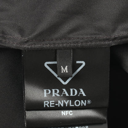 Re-Nylon 半袖 シャツ ナイロン ブラック プラダ トップス PRADA