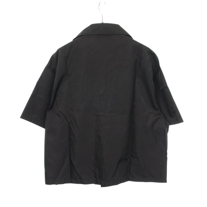 Re-Nylon 半袖 シャツ ナイロン ブラック プラダ トップス PRADA