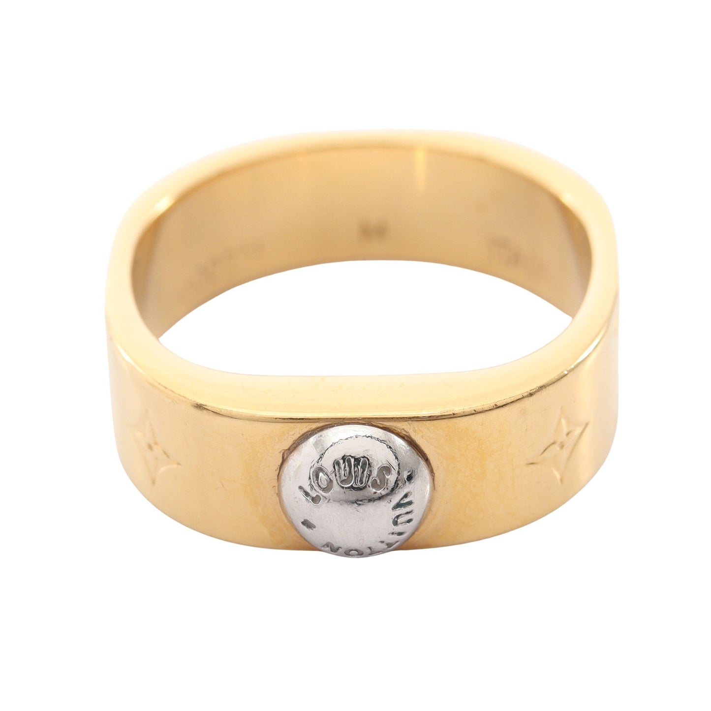 リング ナノグラム リング 指輪 GP ゴールド シルバー ルイヴィトン アクセサリー LOUIS VUITTON