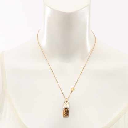 ナノグラム ネックレス GP ゴールド シルバー ルイヴィトン アクセサリー LOUIS VUITTON