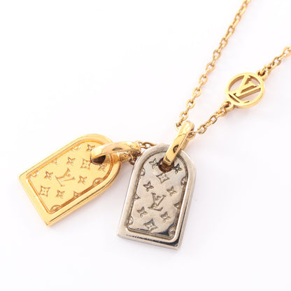 ナノグラム ネックレス GP ゴールド シルバー ルイヴィトン アクセサリー LOUIS VUITTON
