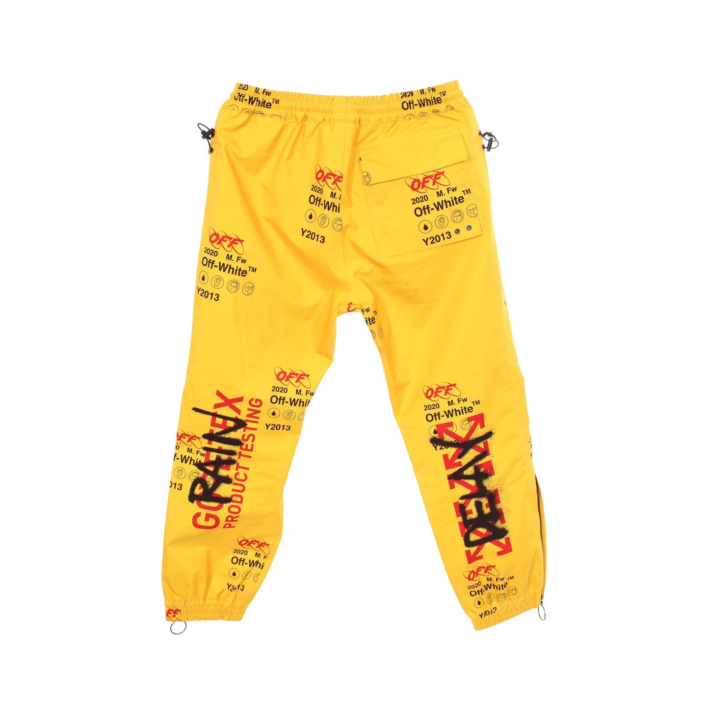 GORE-TEX イージーパンツ イエロー ブラック レッド オフホワイト
