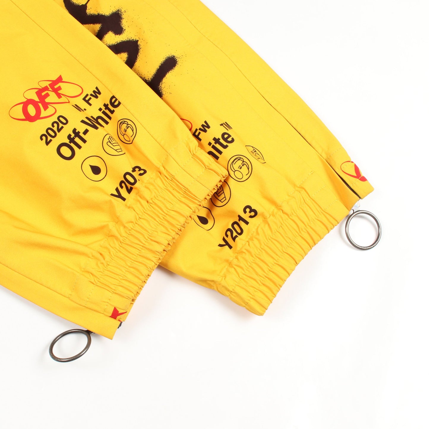 GORE-TEX イージーパンツ イエロー ブラック レッド オフホワイト
