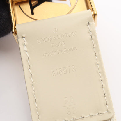 サンチュール フォーチューン モノグラム ベルト GP キャンバス レザー アイボリー ゴールド ルイヴィトン 財布・小物 LOUIS VUITTON