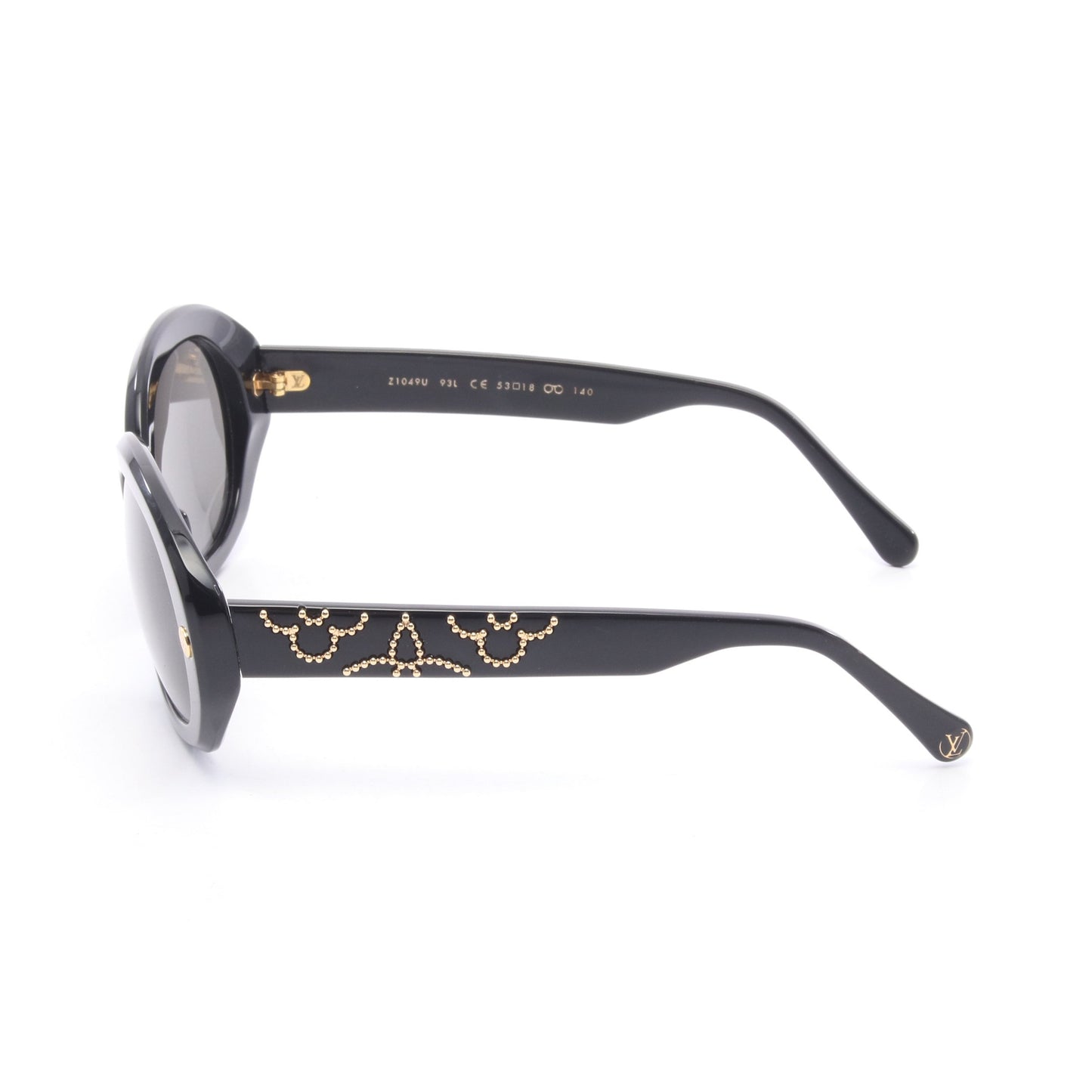 La Piscine Studs サングラス ブラック ルイヴィトン