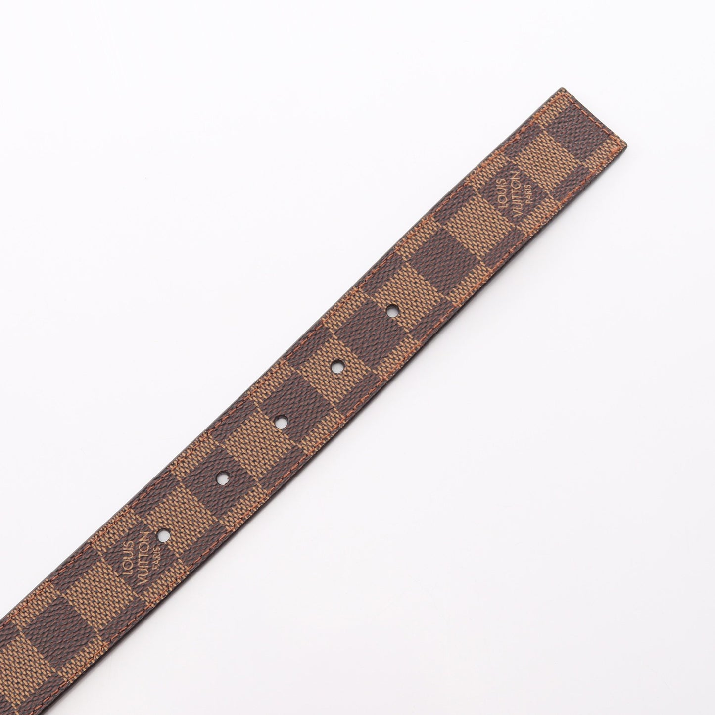 サンチュール キャレ ダミエエベヌ ベルト PVC ブラウン ルイヴィトン 財布・小物 LOUIS VUITTON