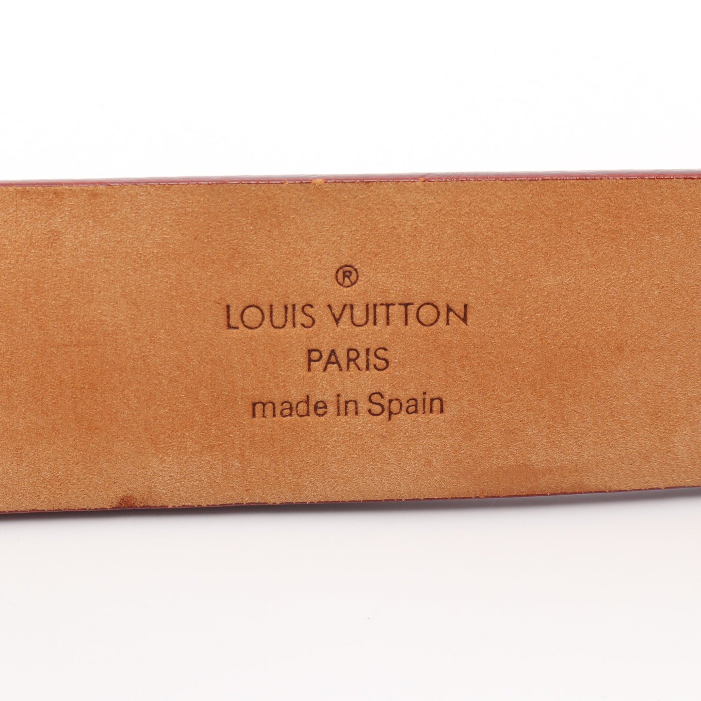 サンチュール LVイニシアル ベルト GP レザー ブラウン ルイヴィトン 財布・小物 LOUIS VUITTON