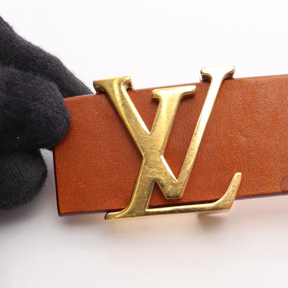 サンチュール LVイニシアル ベルト GP レザー ブラウン ルイヴィトン 財布・小物 LOUIS VUITTON