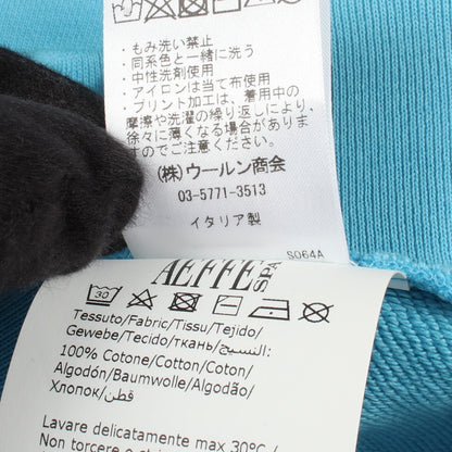 ロゴプリント ショート スウェットパンツ コットン ライトブルー モスキーノ