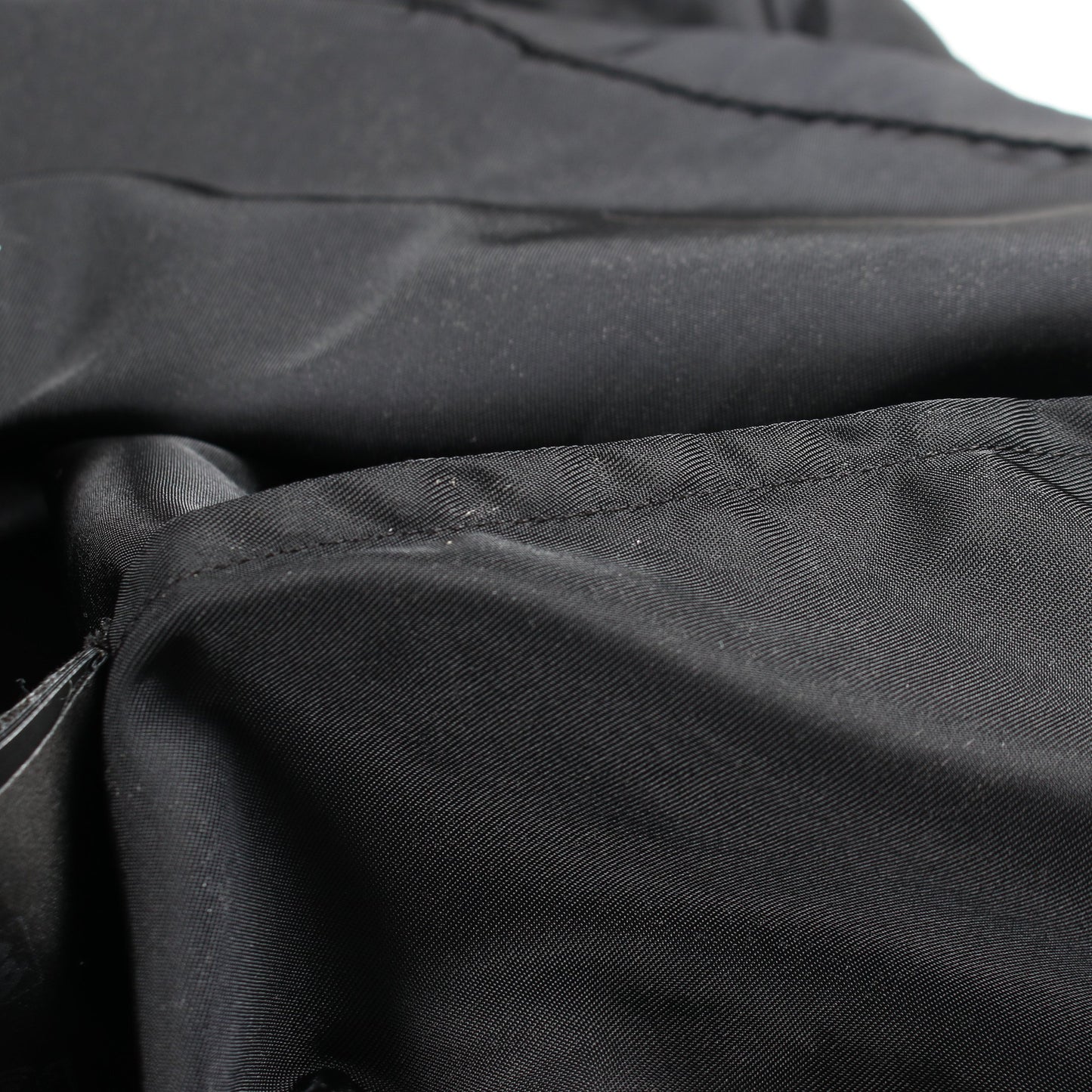 Re-Nylon シャツ ジャケット ナイロン ブラック プラダ